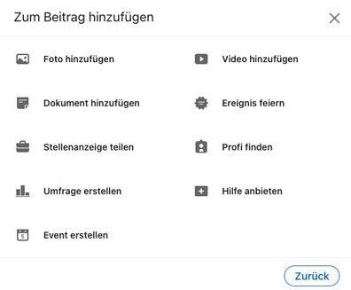 Screenshot linkedin