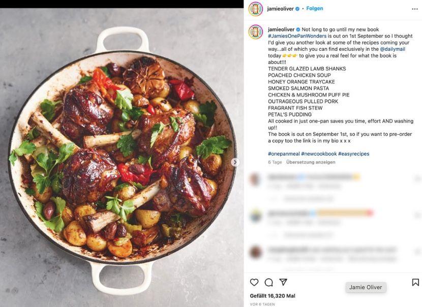 Screenshot foodfluencer