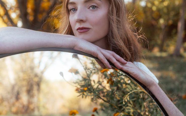 Woman in nature