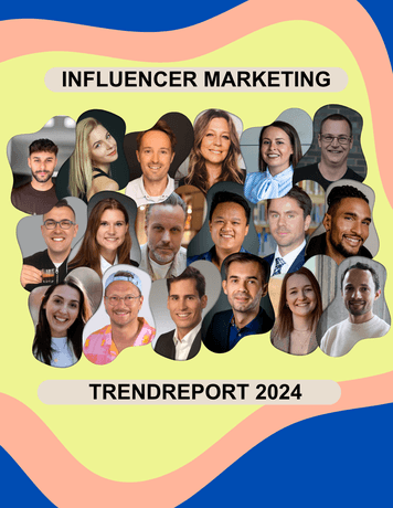 Grafik Influencer marketing trendreport 2024
