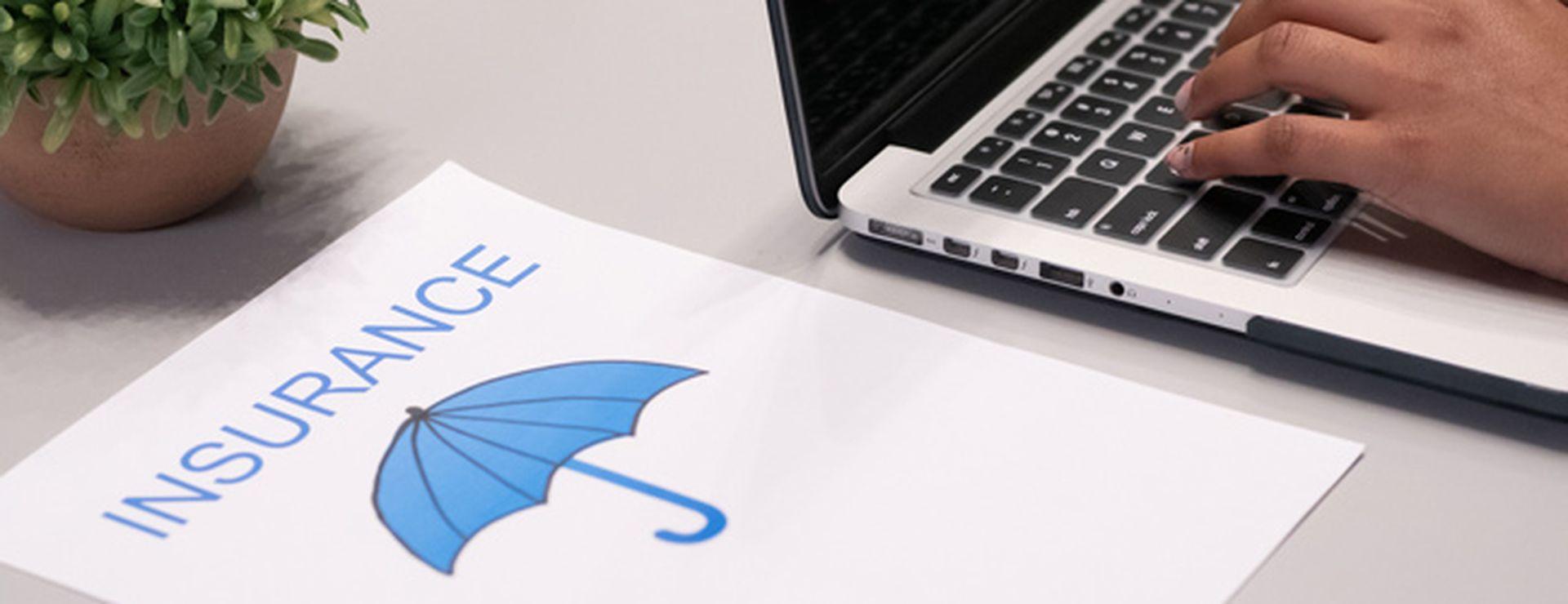 Laptop und Insurance