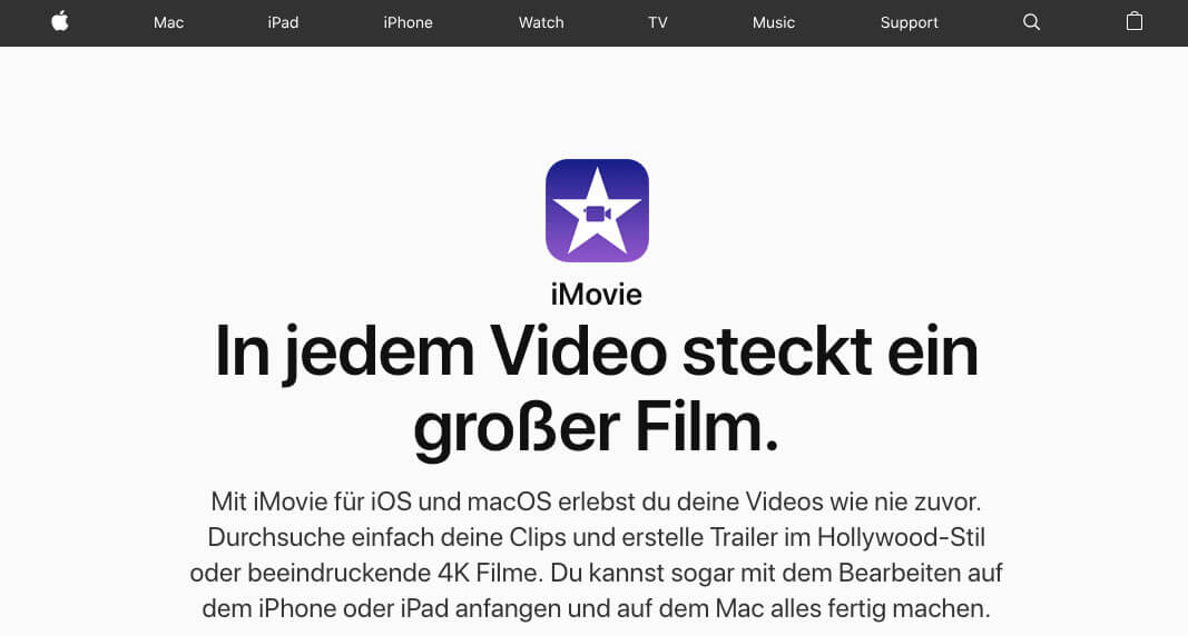 iMovie