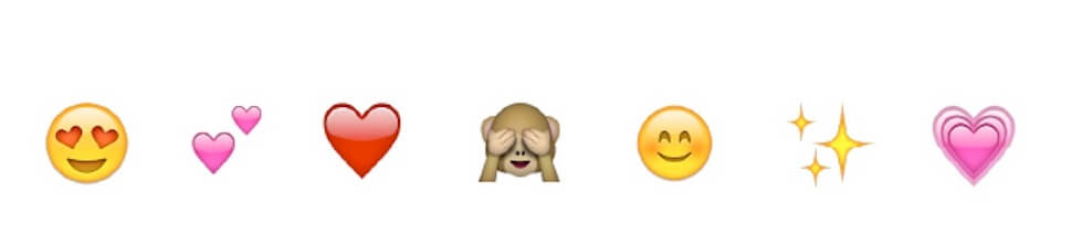 The most used emojis on Instagram