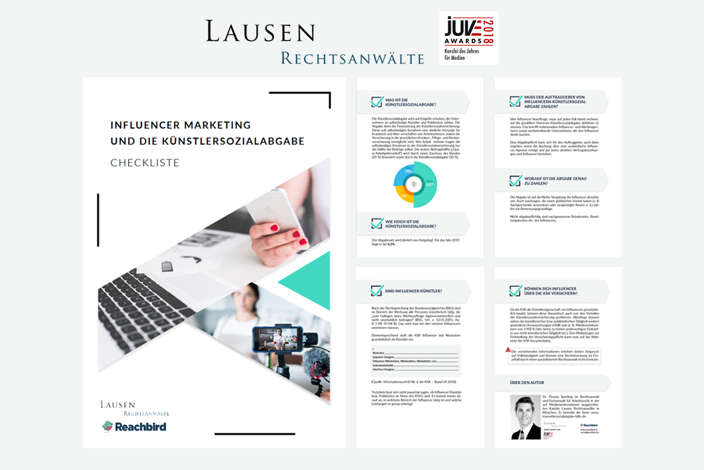 kuenstlersozialabgabe im influencer marketing